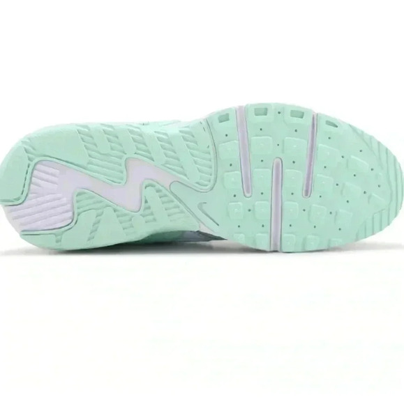 Custom Nike Air Max Excee Womens White Mint Sneakers Shoes Made with Crystals - Picture 5 of 6